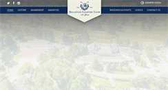 Desktop Screenshot of bellevuecountryclub.com